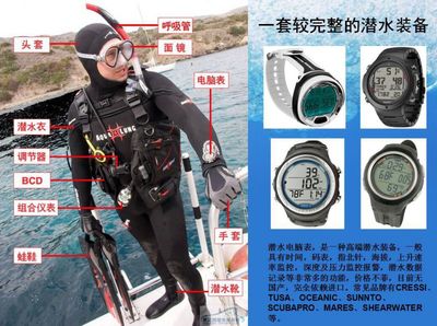 潜水器材性能指标表图片