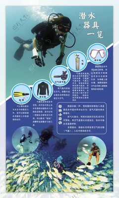 潜水器具有哪些