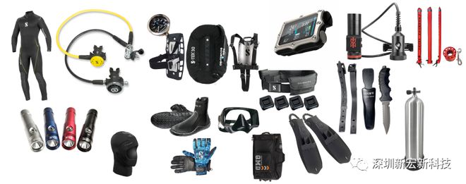 潜水装备配置
